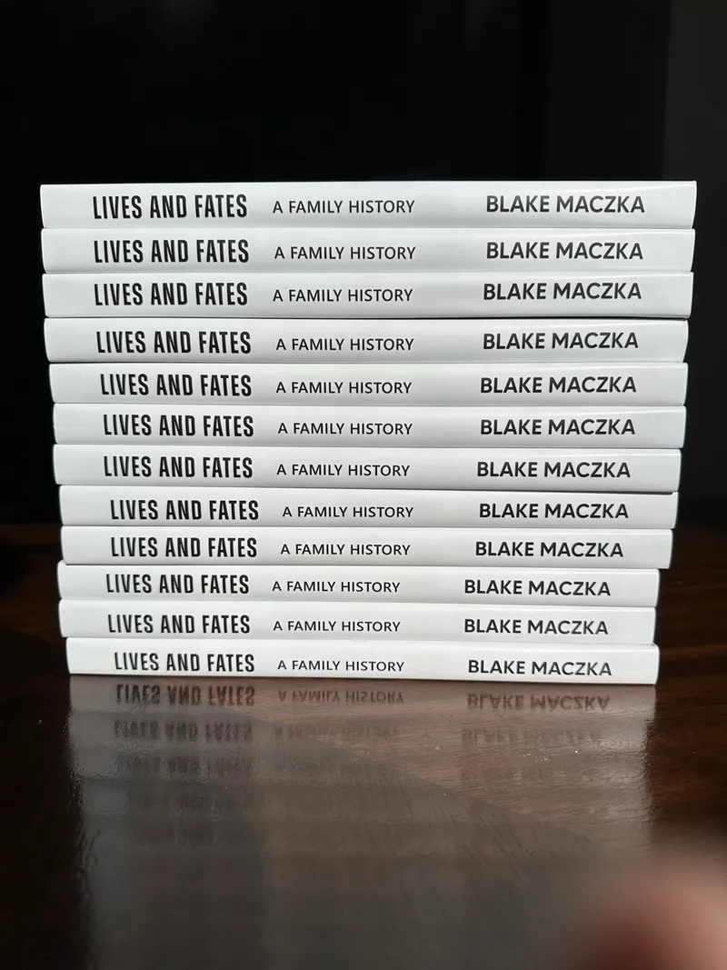 Lives and Fates book spines