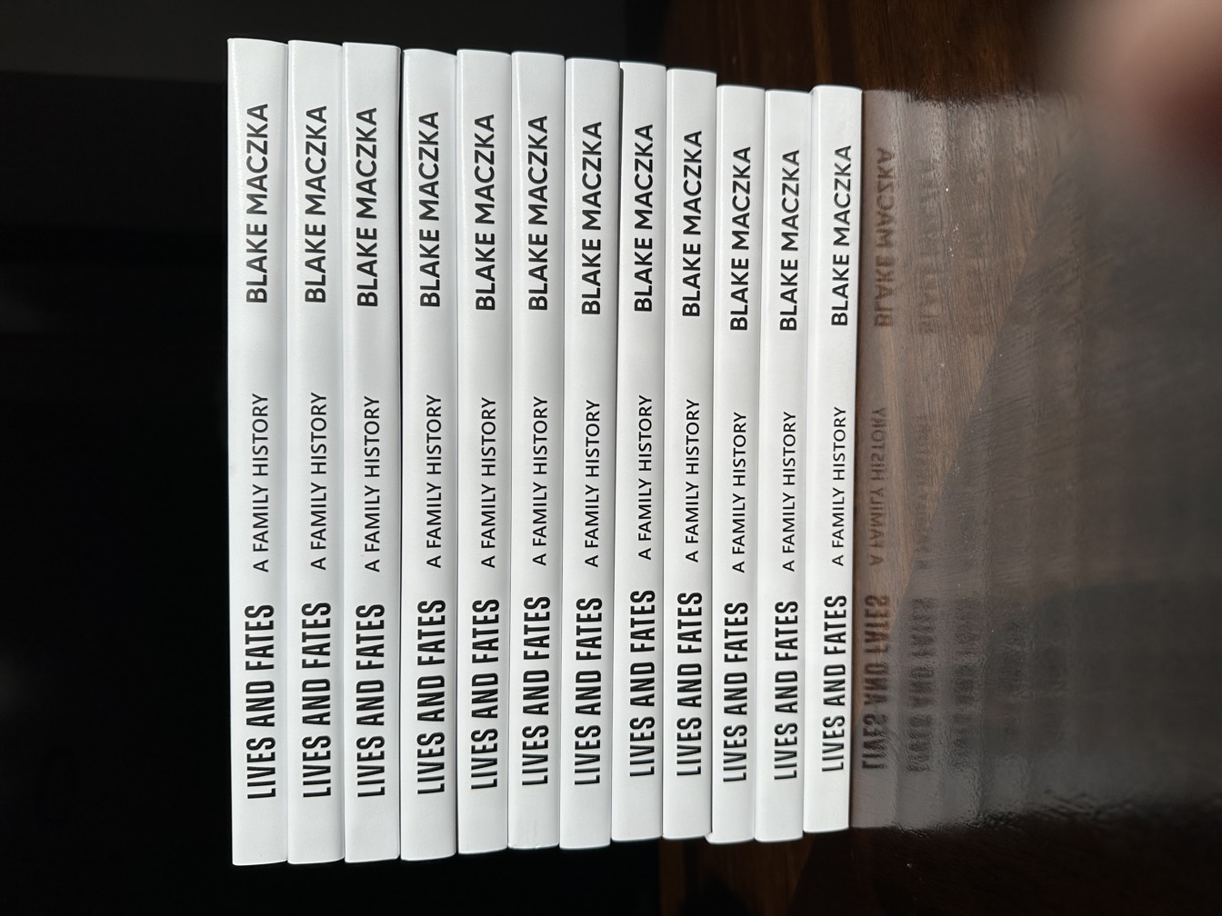 Lives and Fates book spines